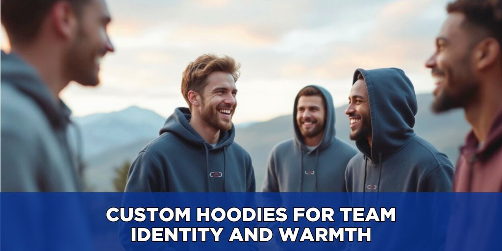 Custom Hoodies for Team Identity and Warmth