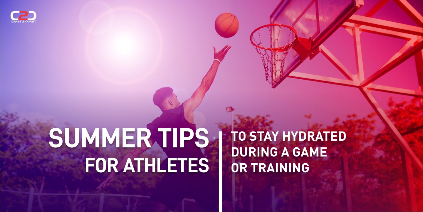 Sommertipps für Sportler, um während eines Spiels oder Trainings hydriert zu bleiben