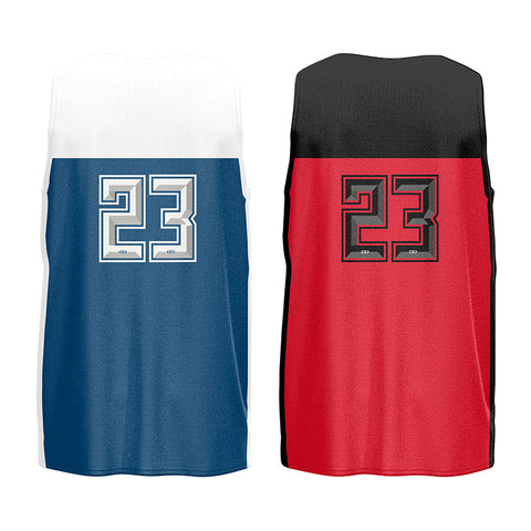 Dream Basketball Singlet Azurblau/Schwarz