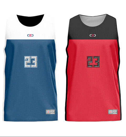 Dream Basketball Singlet Azurblau/Schwarz