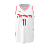 Custom Panthers Core Basketball Singlet (Front View) - Coast 2 Coast Sports