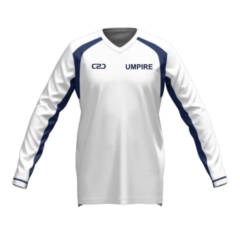 Long Sleeve V Neck Warmup -Front View