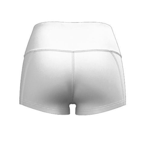 Netball Umpire Short Length Tights - Back View