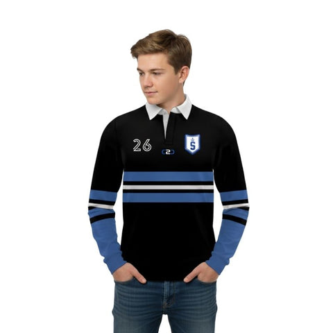 Gestricktes Rugby-Trikot 03 Gestalten Sie Ihr eigenes