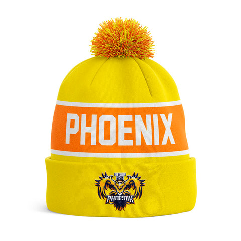 Custom Tour Time Knitted Sports Beanie Front View