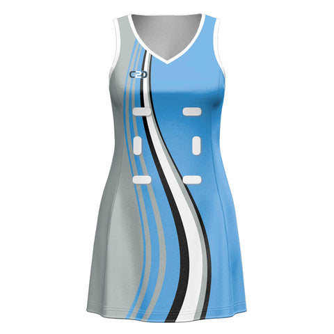 Custom Core 120 Netball Dress Front View