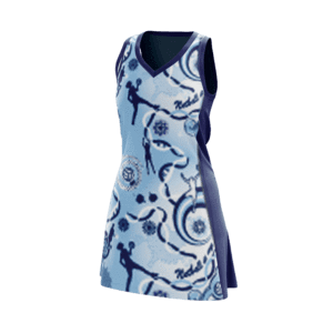 Zest Netzballkleid Himmel/Marine