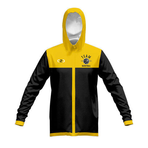 Custom Dream Tech Zip Hoodie Front View