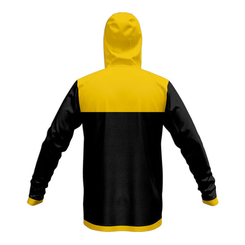 Custom Dream Tech Zip Hoodie Back View